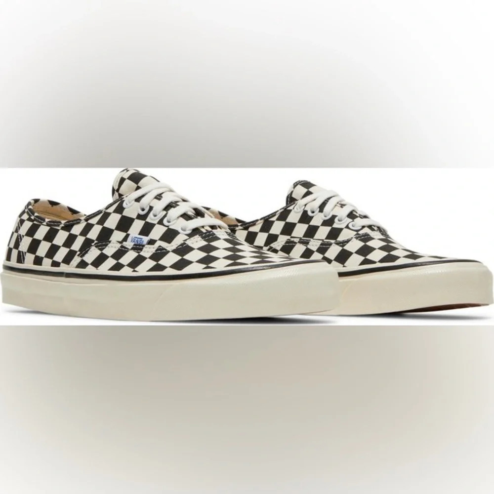 Vans Authentic Reissue 44 LX Checkerboard‎ Low Top Lace-up Sneaker - M3.5/W5.0
